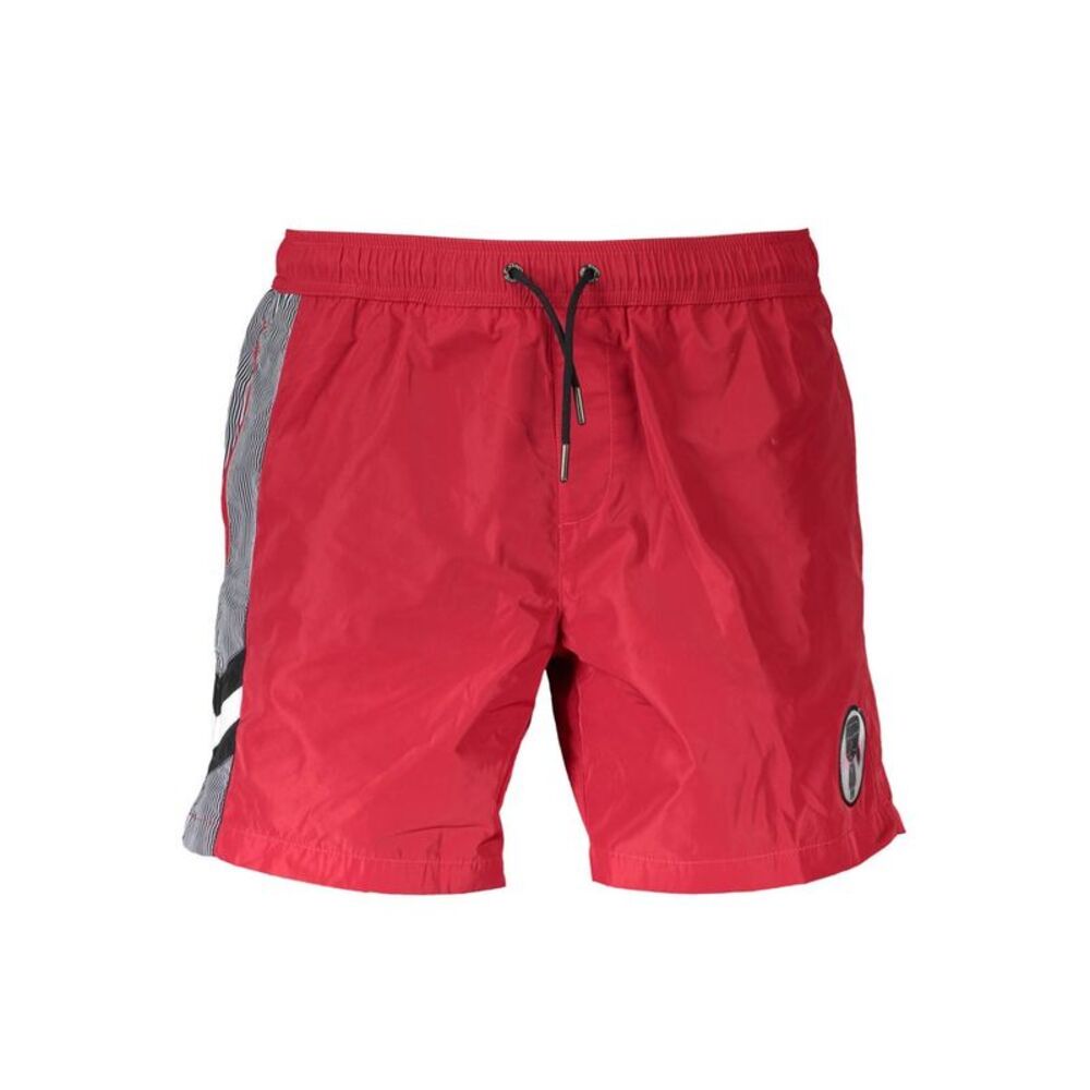 Karl Lagerfeld Rosso Polyester Men's Beachwear Men's Boxer